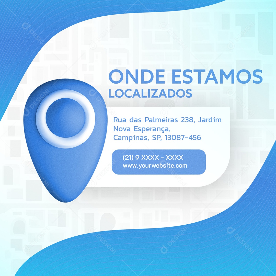 Template de Social Mídia PSD Editável