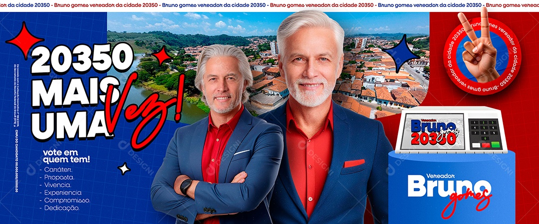 Banner 20350 Mais Uma Vez Social Media PSD Editável