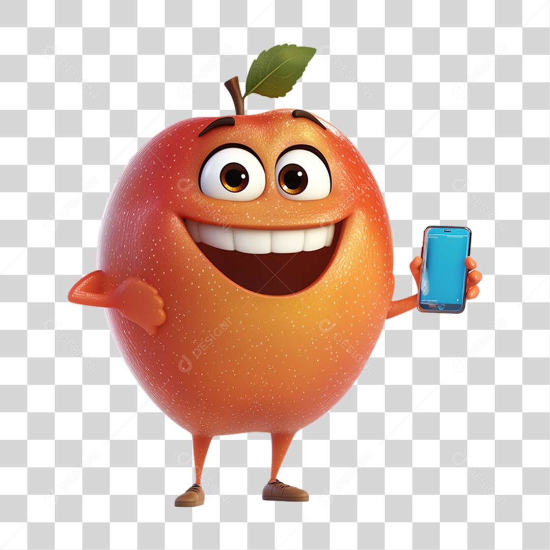 Emojis Fruta Vegetais PNG Transparente