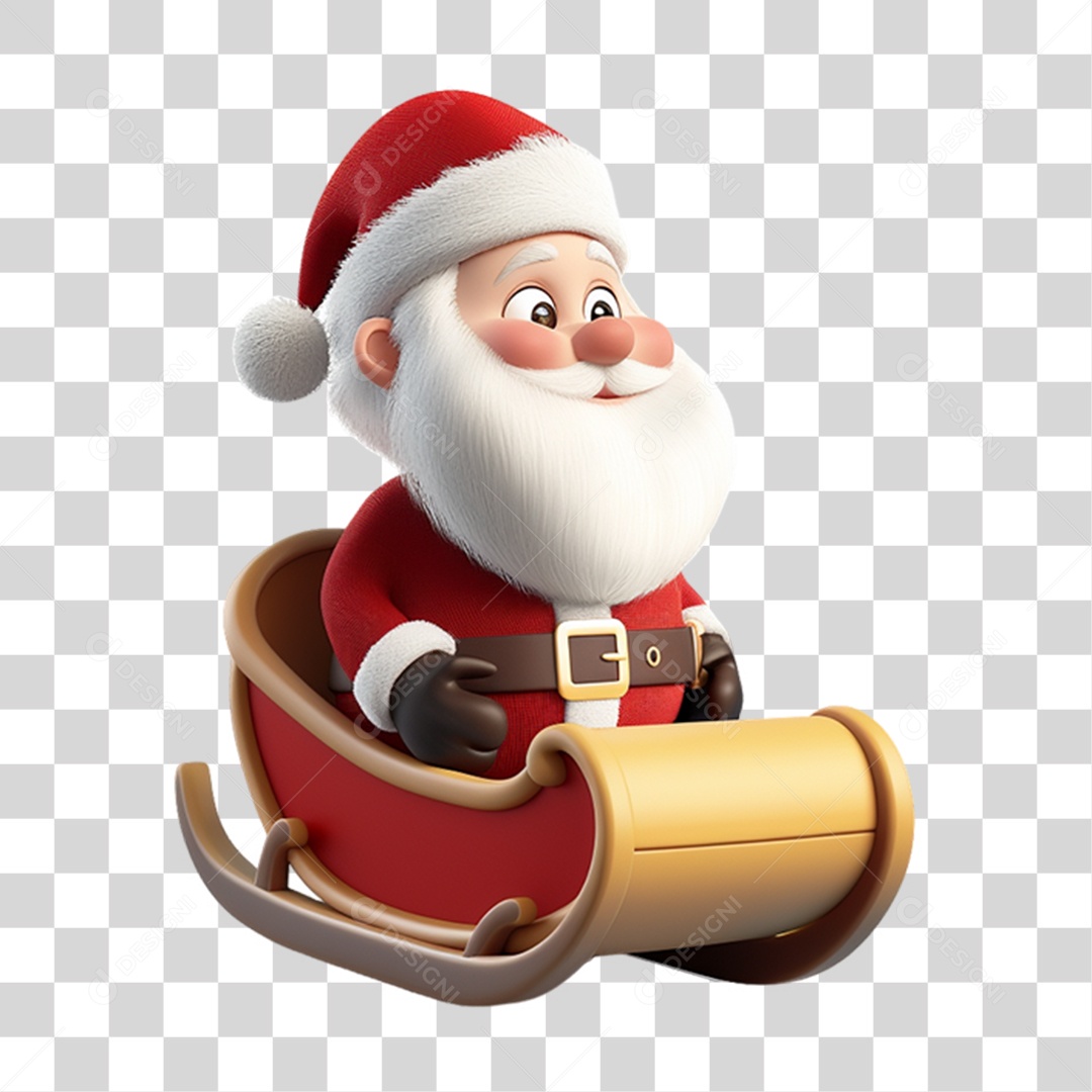 Papai Noel PNG Transparente