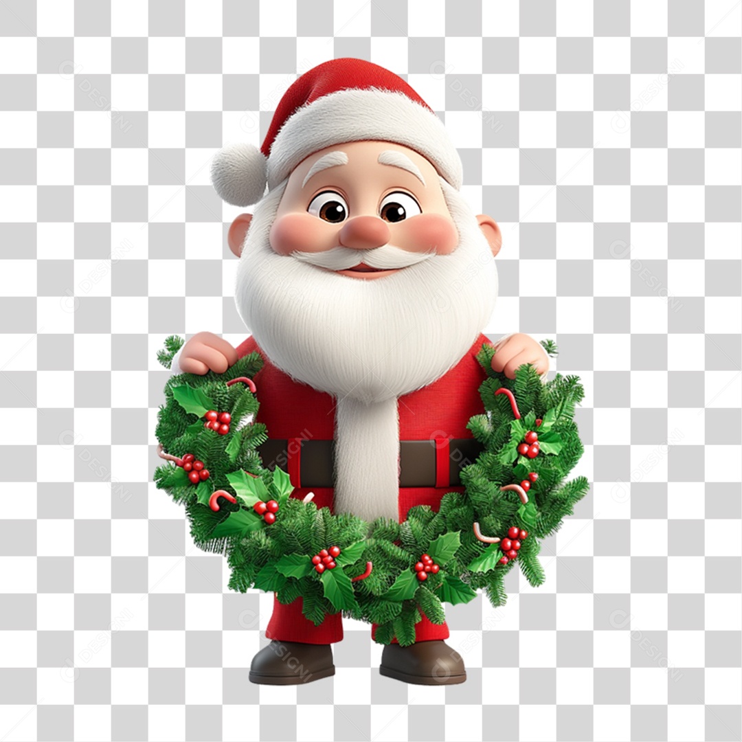 Papai Noel PNG Transparente