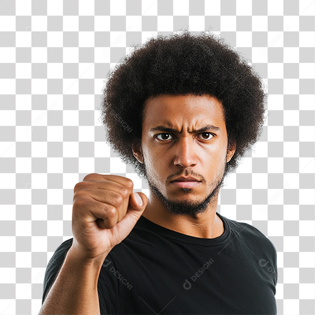 Imagem Homem Negro Dia da Consciência Negra PNG Transparente