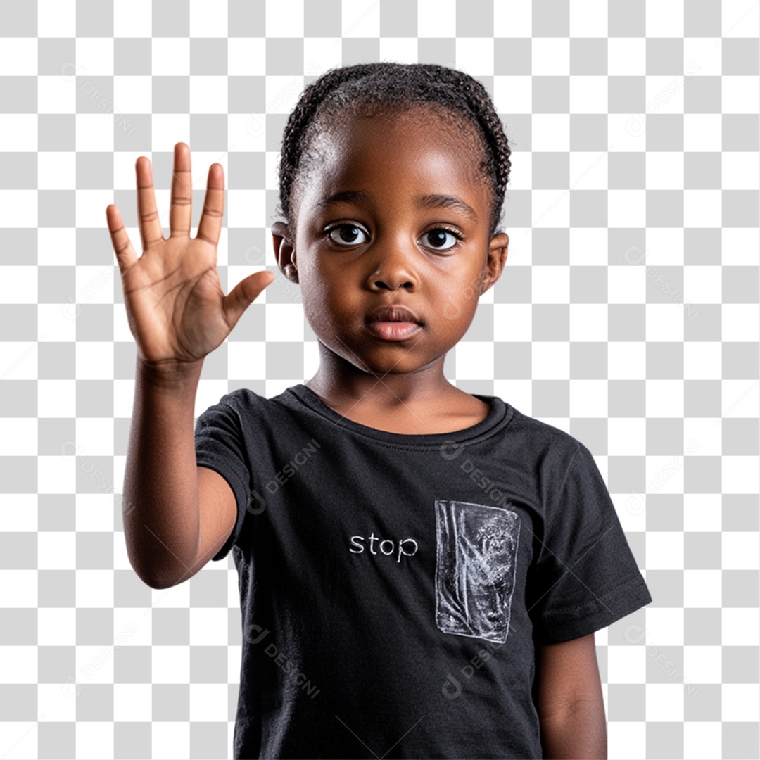 Criança Negra Dia Consciência Negra PNG Transparente