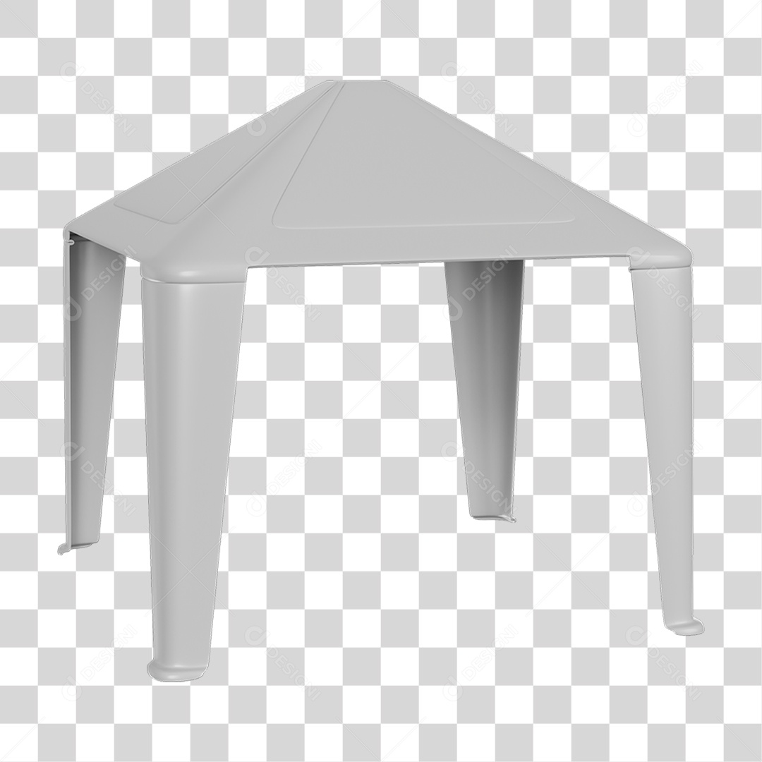 Gazebo Tenda Plástico PNG Transparente