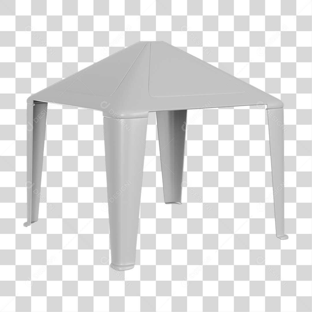 Gazebo Tenda Plástico PNG Transparente