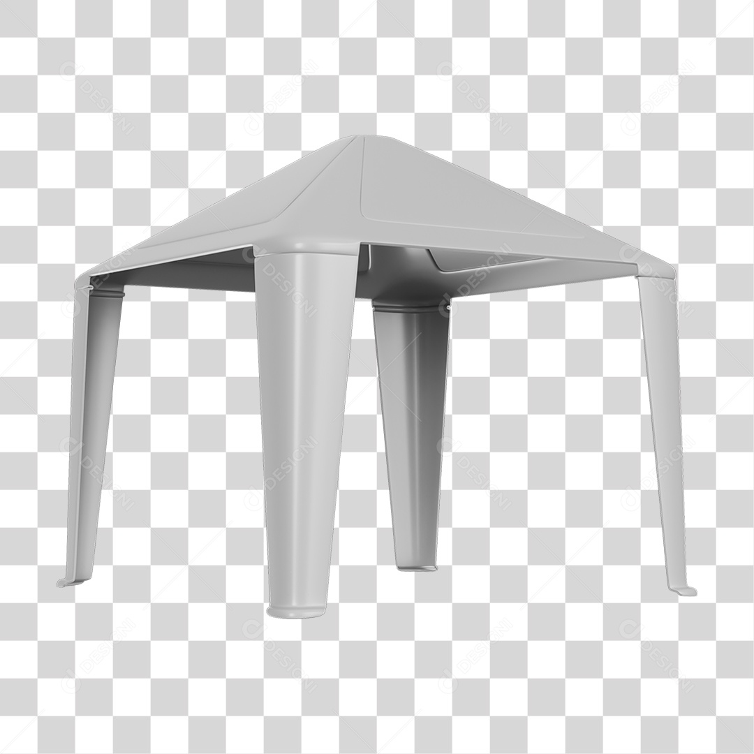 Gazebo Tenda Plástico PNG Transparente