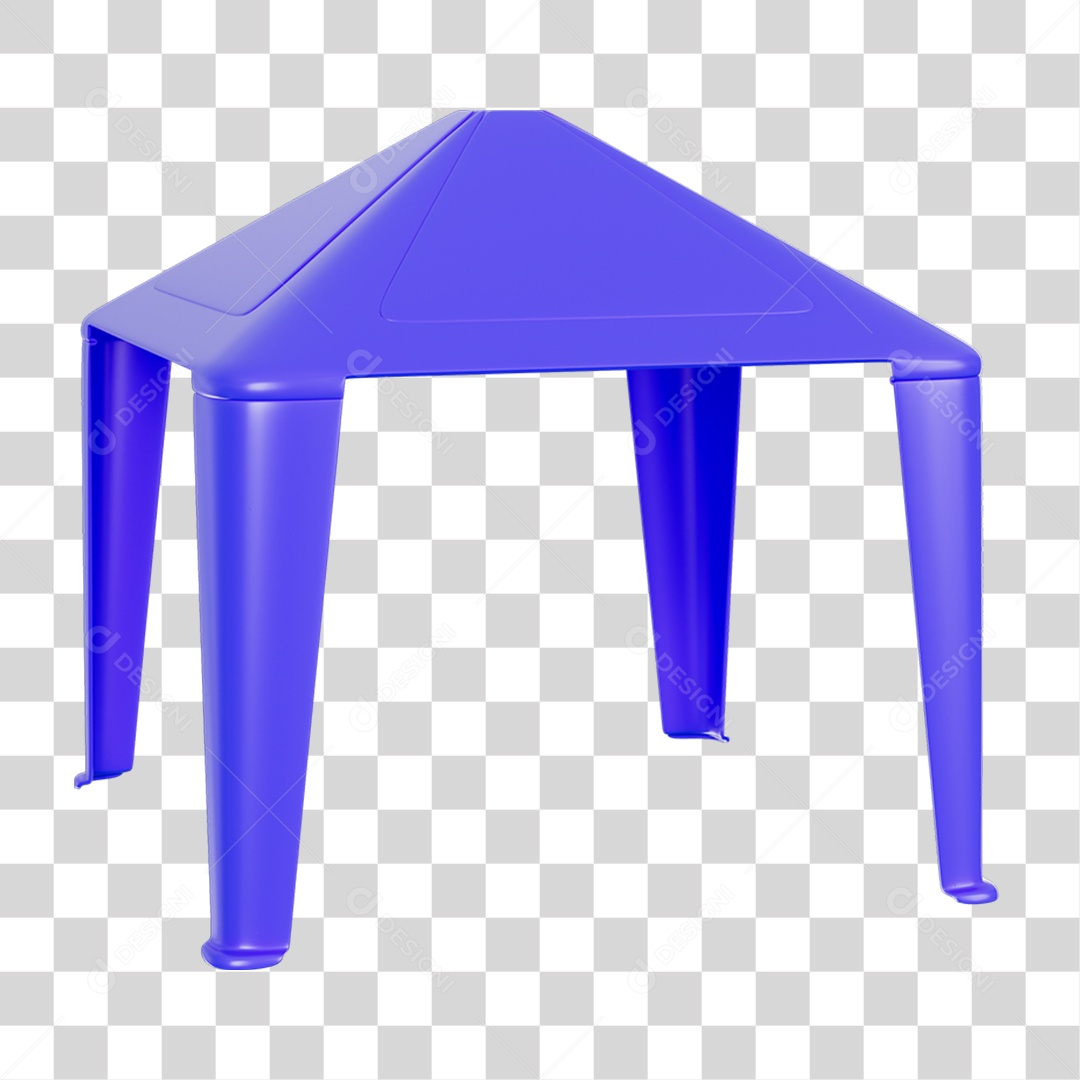 Gazebo Tenda Plástico PNG Transparente