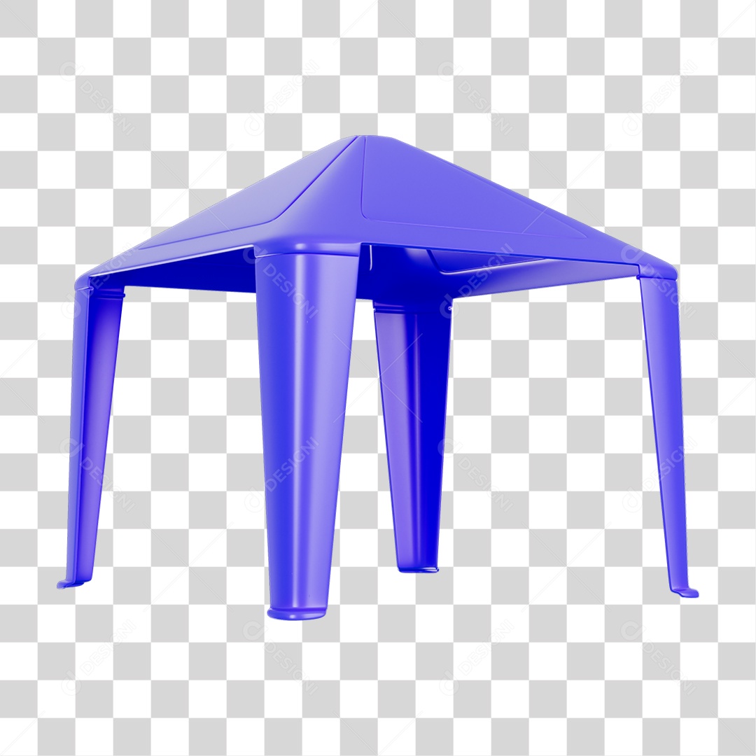 Gazebo Tenda Plástico PNG Transparente