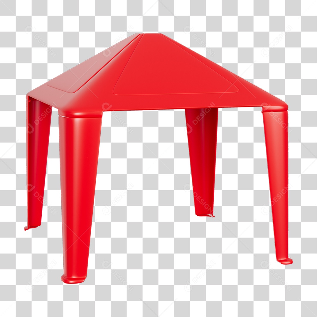 Gazebo Tenda Plástico PNG Transparente