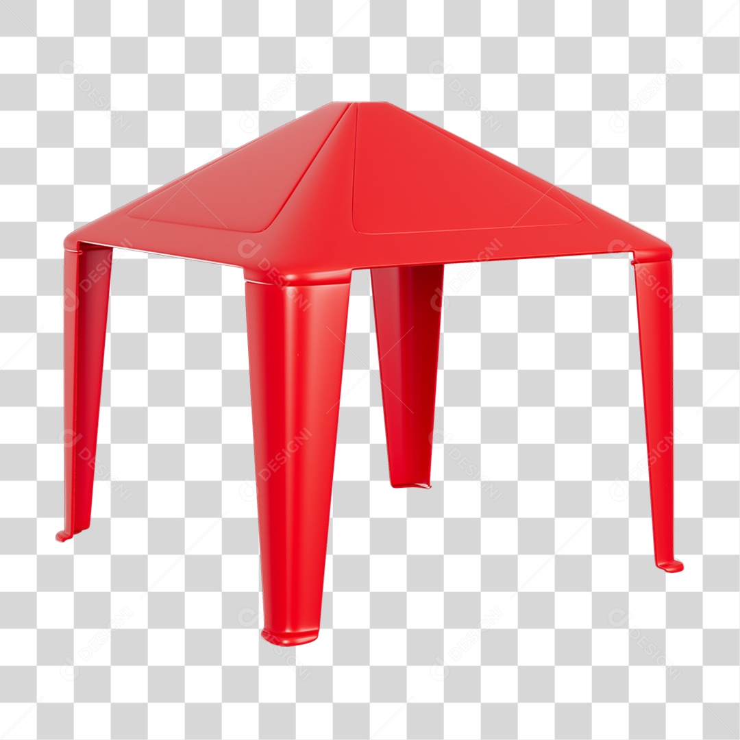 Gazebo Tenda Plástico PNG Transparente