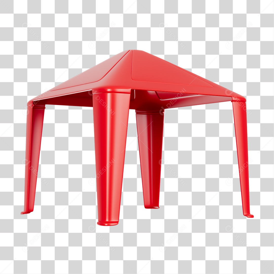 Gazebo Tenda Plástico PNG Transparente