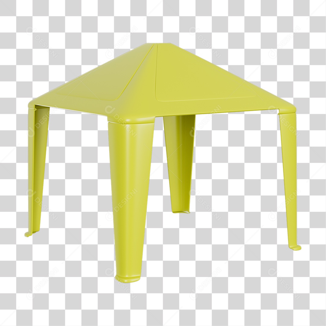 Gazebo Tenda Plástico PNG Transparente