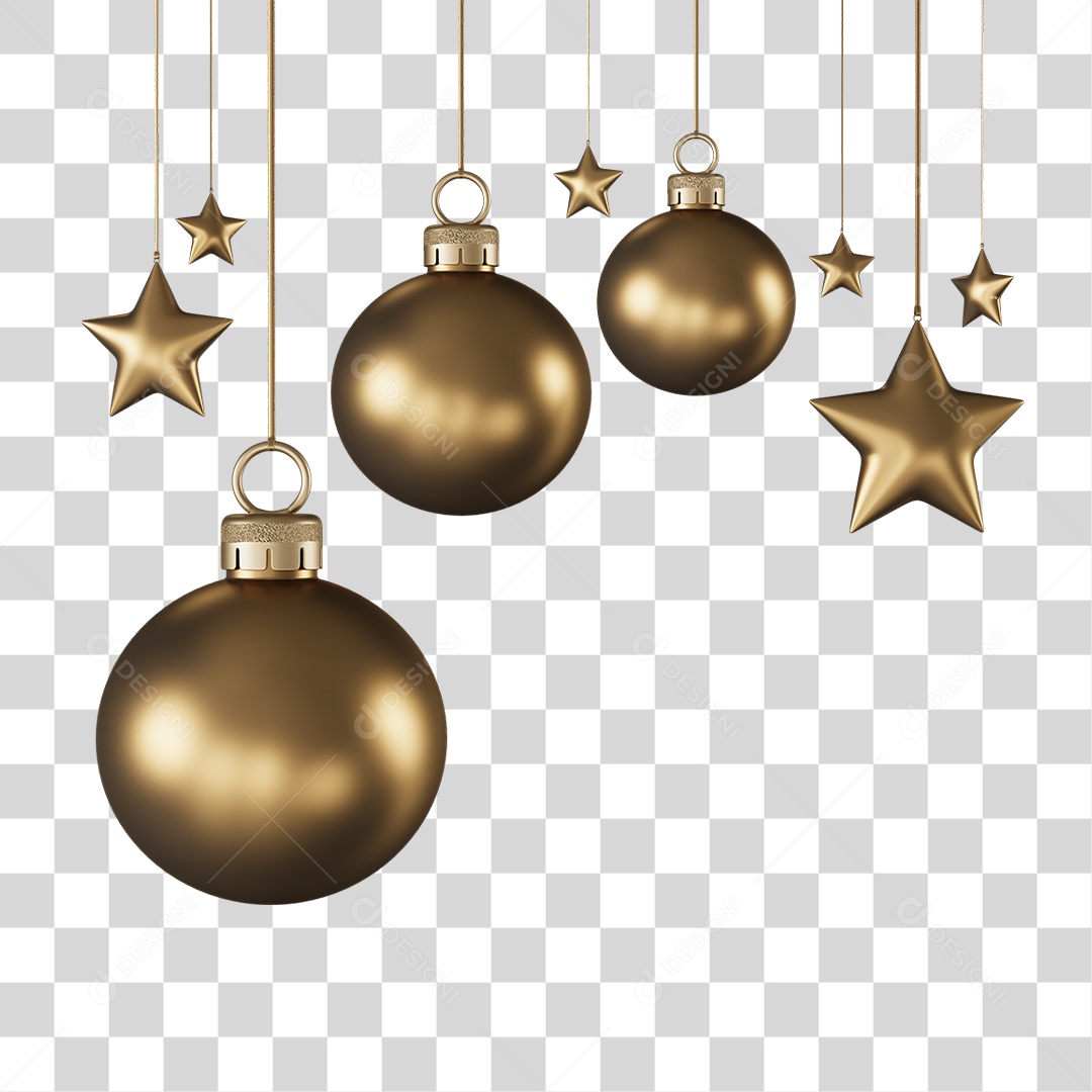 Decorações Enfeites para o Natal PNG Transparente