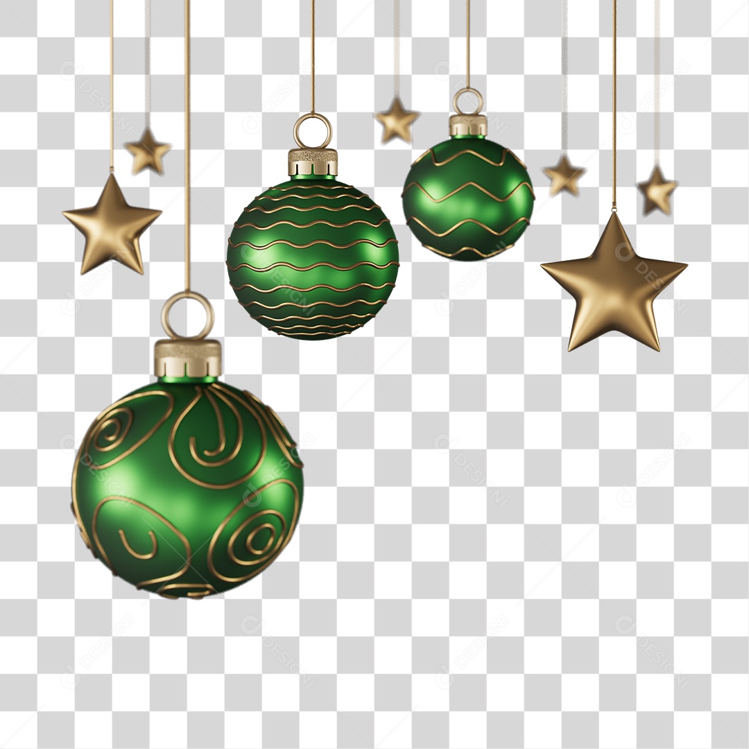 Decoração de Natal Enfeites PNG Transparente