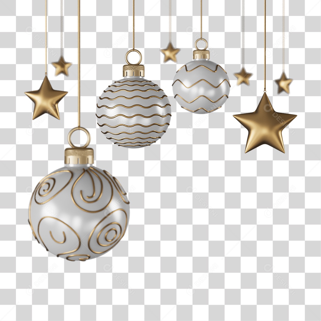 Decoração de Natal Enfeites PNG Transparente