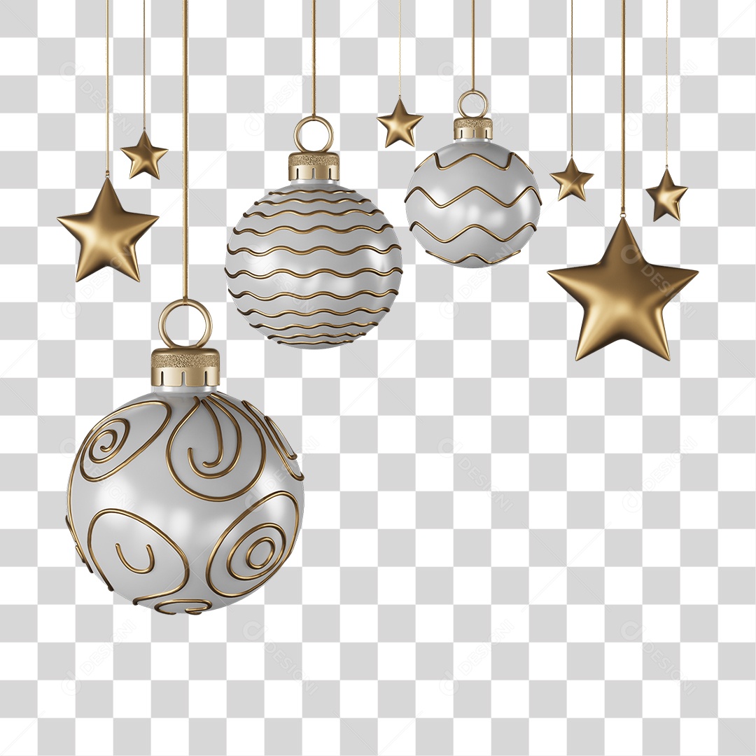 Decoração de Natal Enfeites PNG Transparente