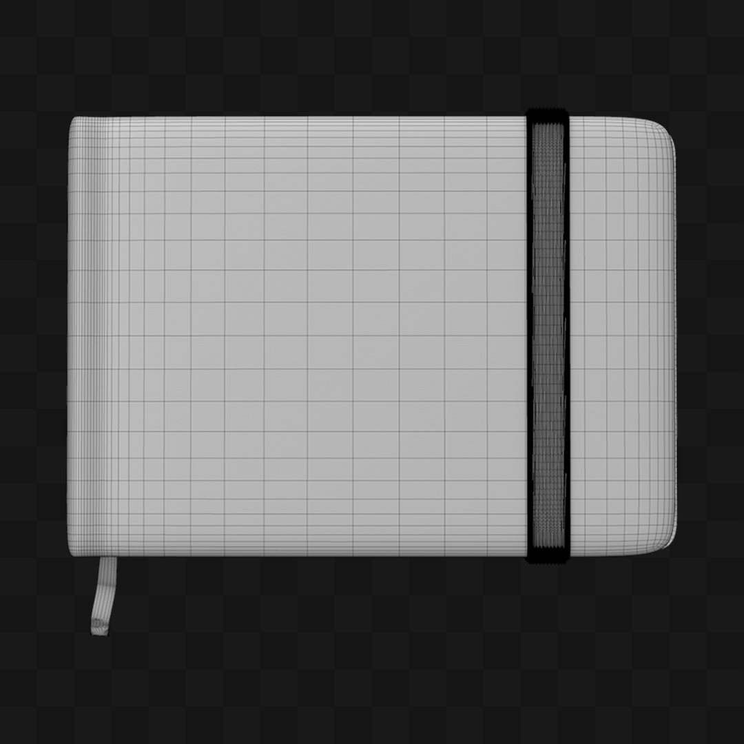 Caderno de Anotações - Modelo 3D