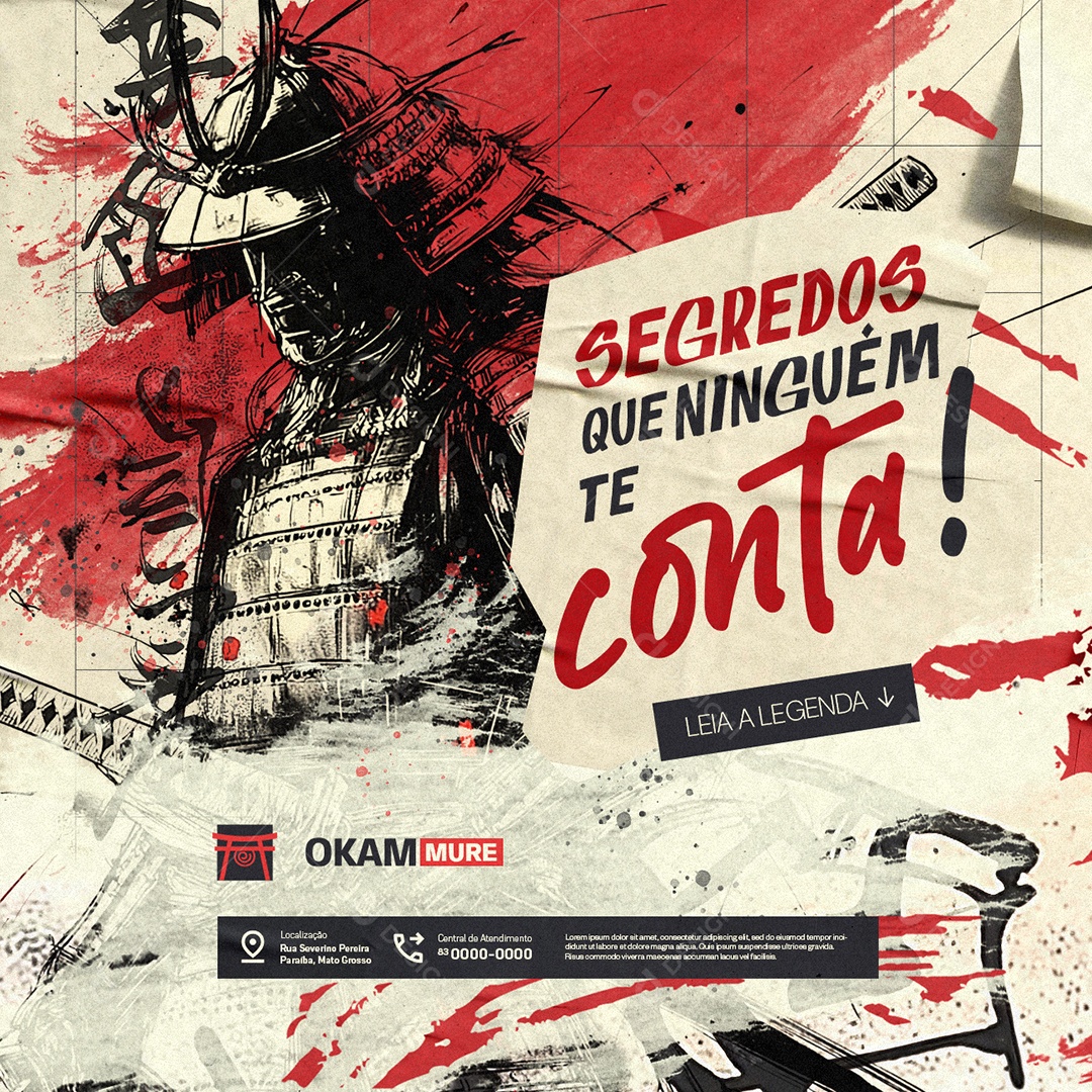 Marketing Digital Segredos Que Ninguém Te Conta Social Media PSD Editável