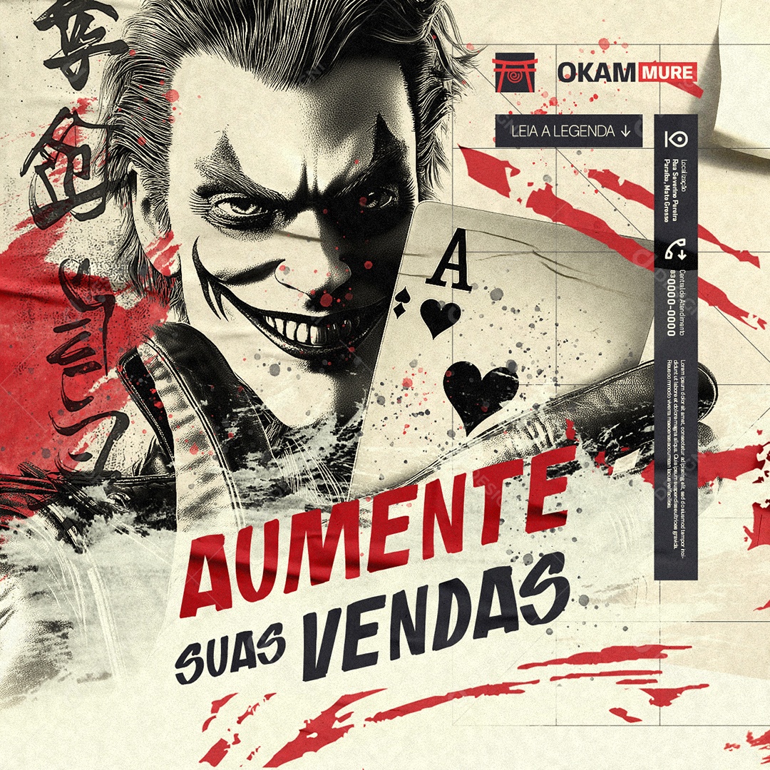 Marketing Digital Aumente suas Vendas Social Media PSD Editável