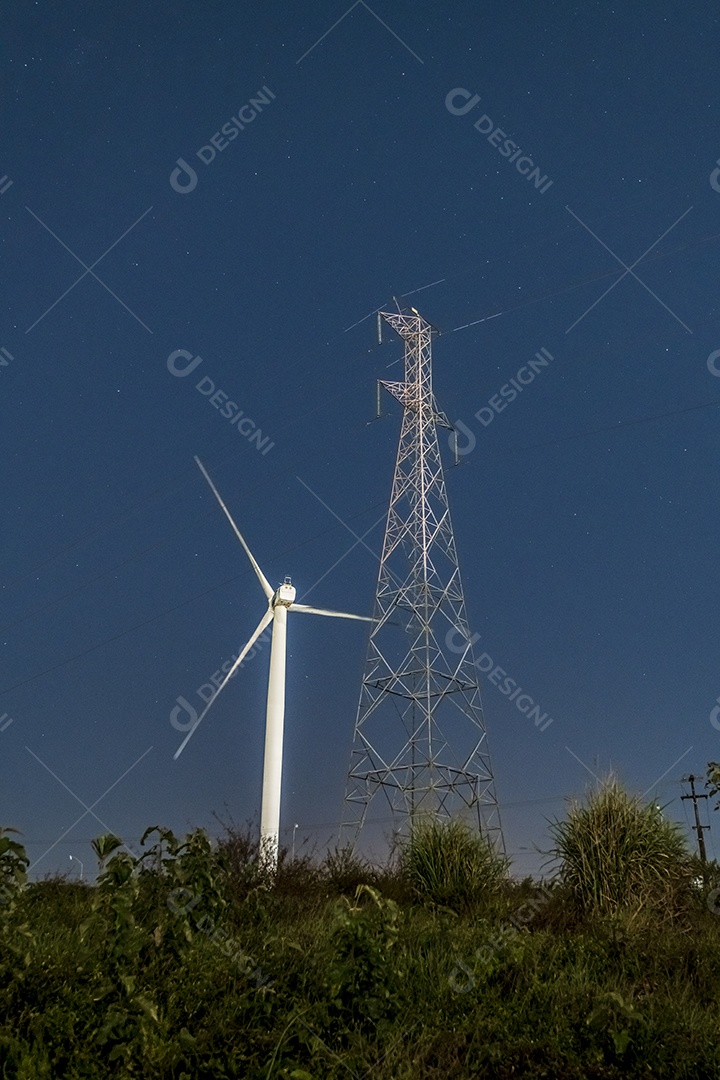 Torre de energia eólica