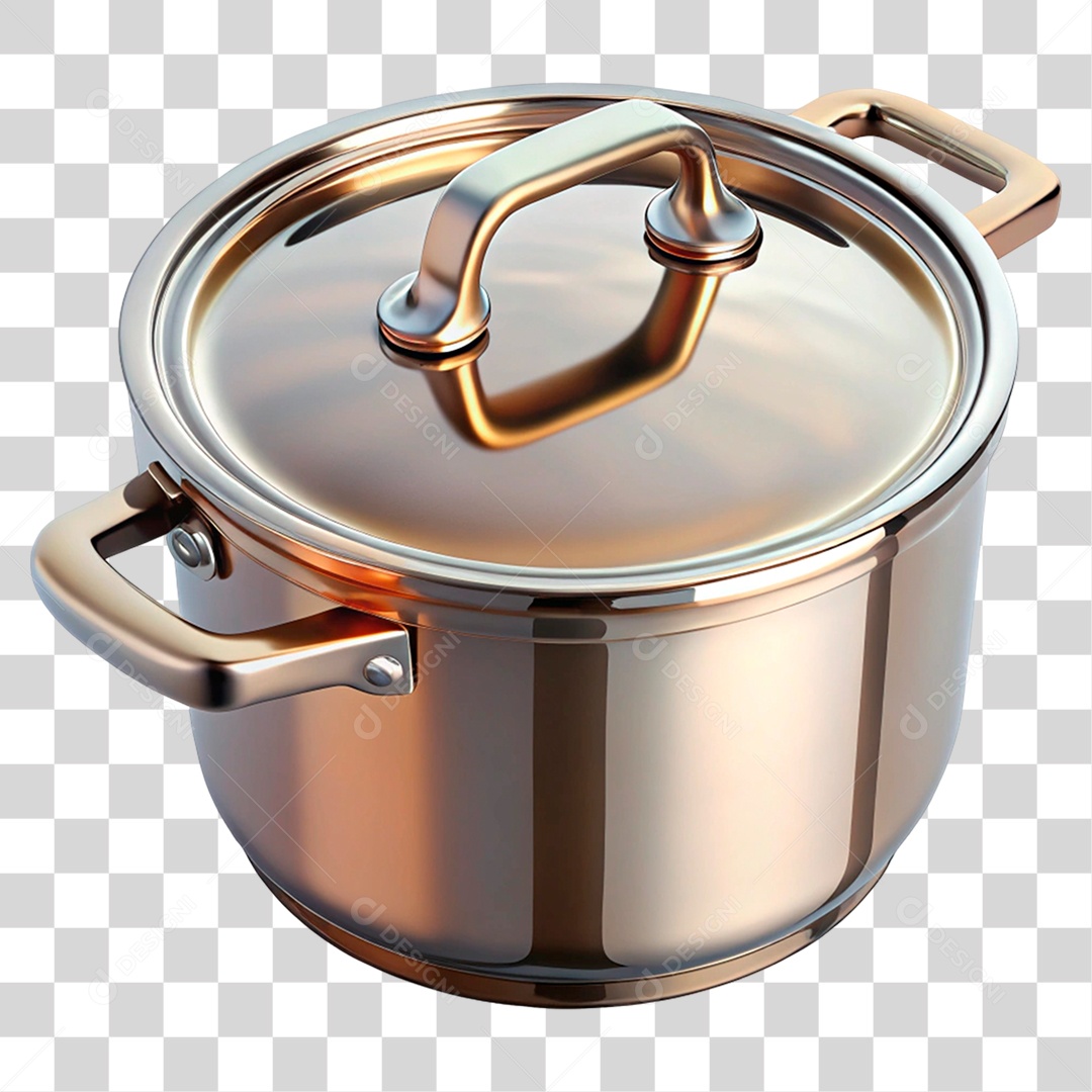 Elemento 3D Panela PNG Transparente