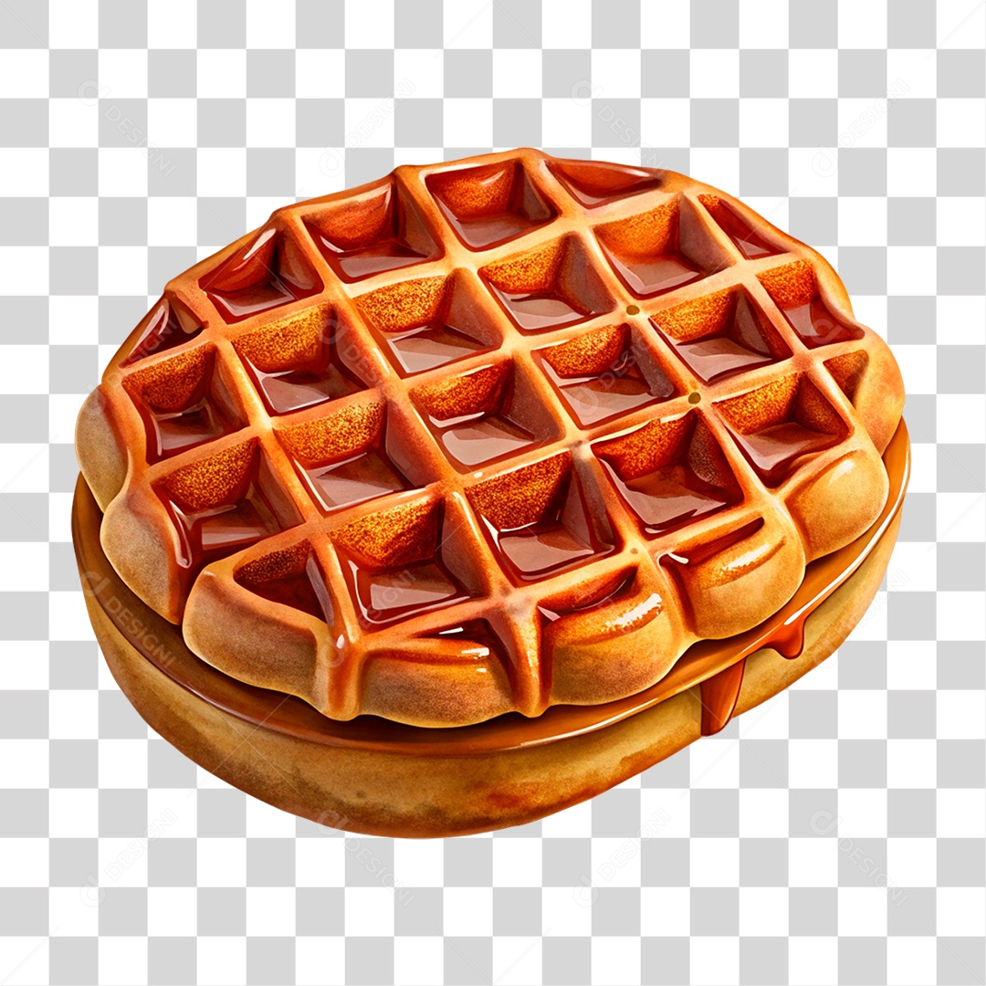 Waffle PNG Transparente
