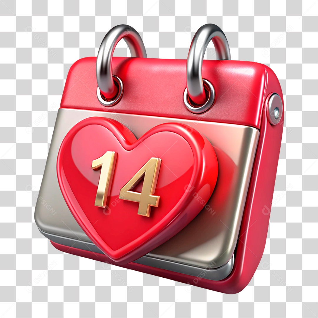 Calendário PNG Transparente