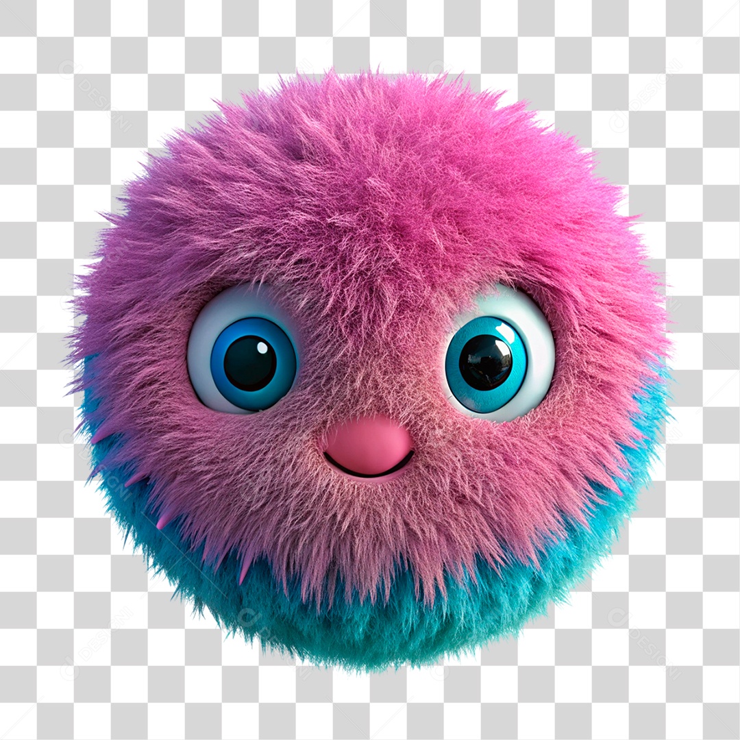 Bola de Pelúcia PNG Transparente