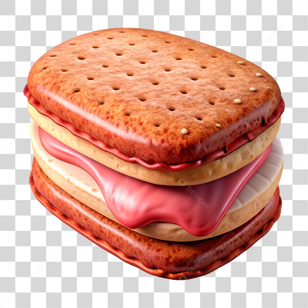 Biscoito Recheado PNG Transparente