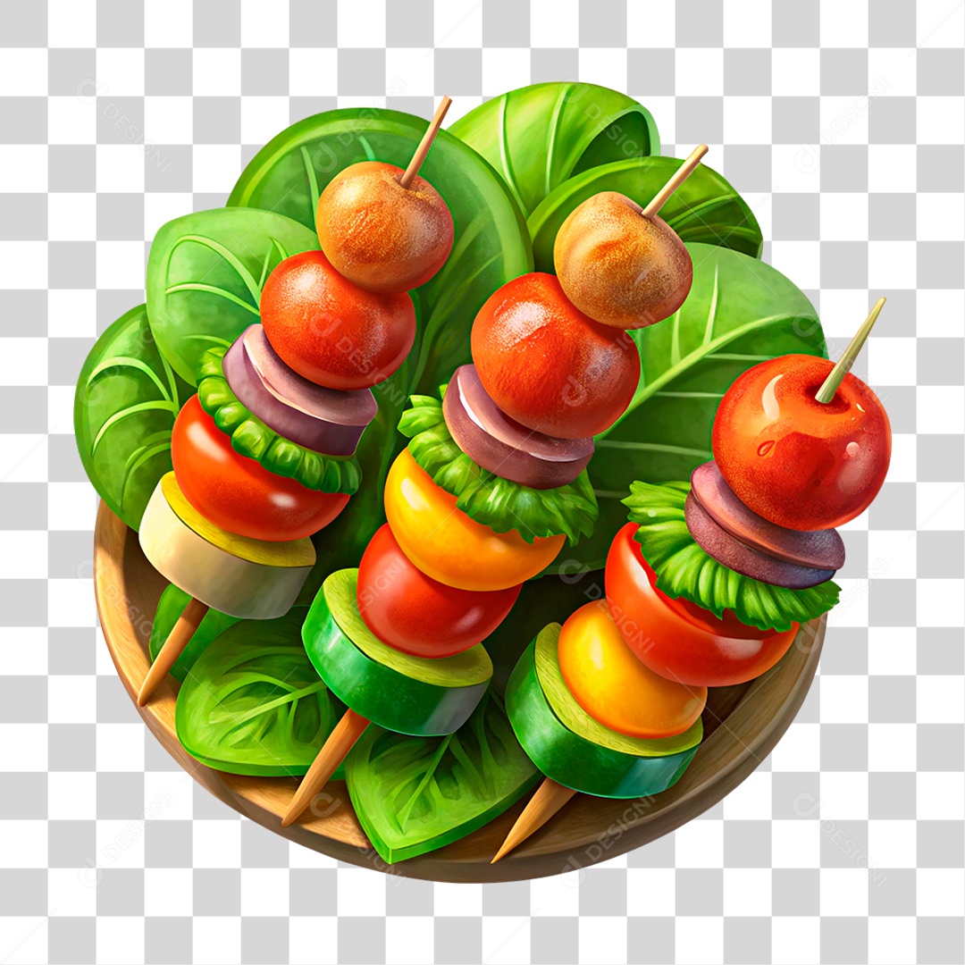 Estinho Vegetariano PNG Transparente