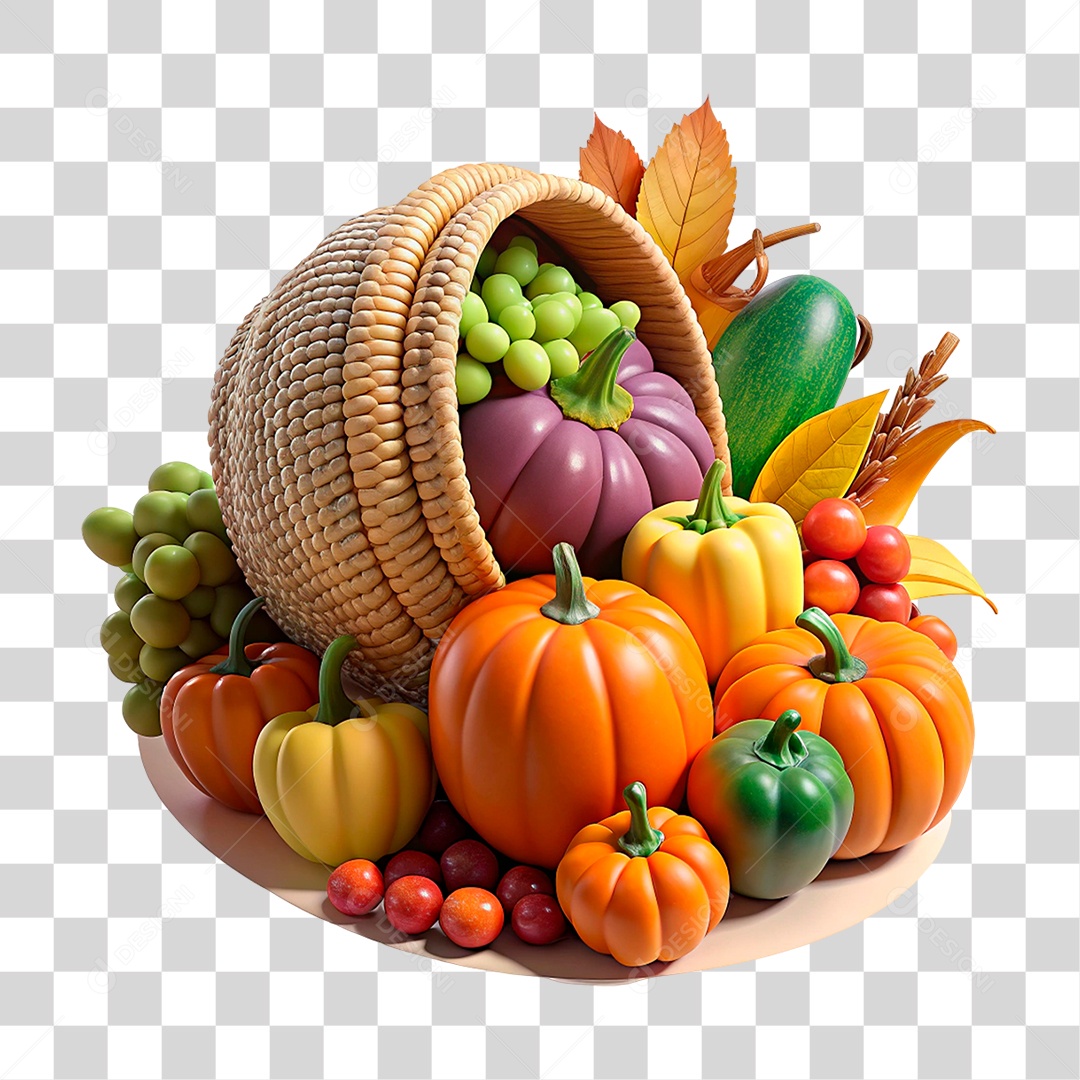 Abóbora PNG Transparente