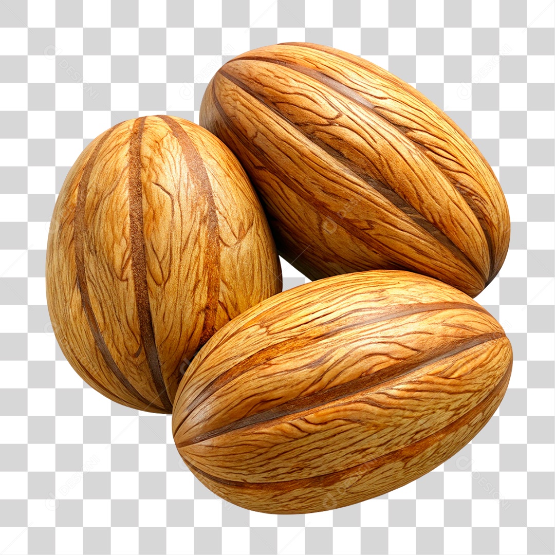 Nozes Amêndoas PNG Transparente