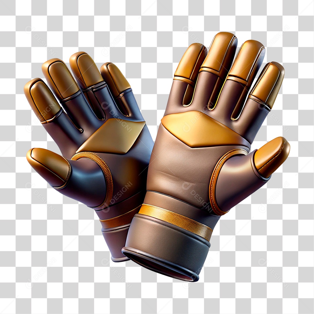 Luva de Goleiro PNG Transparente