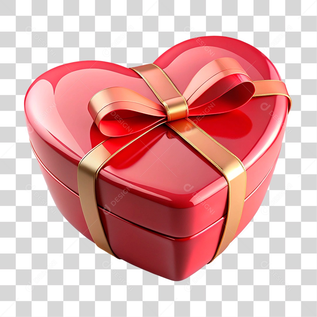 Caixa de Presente PNG Transparente