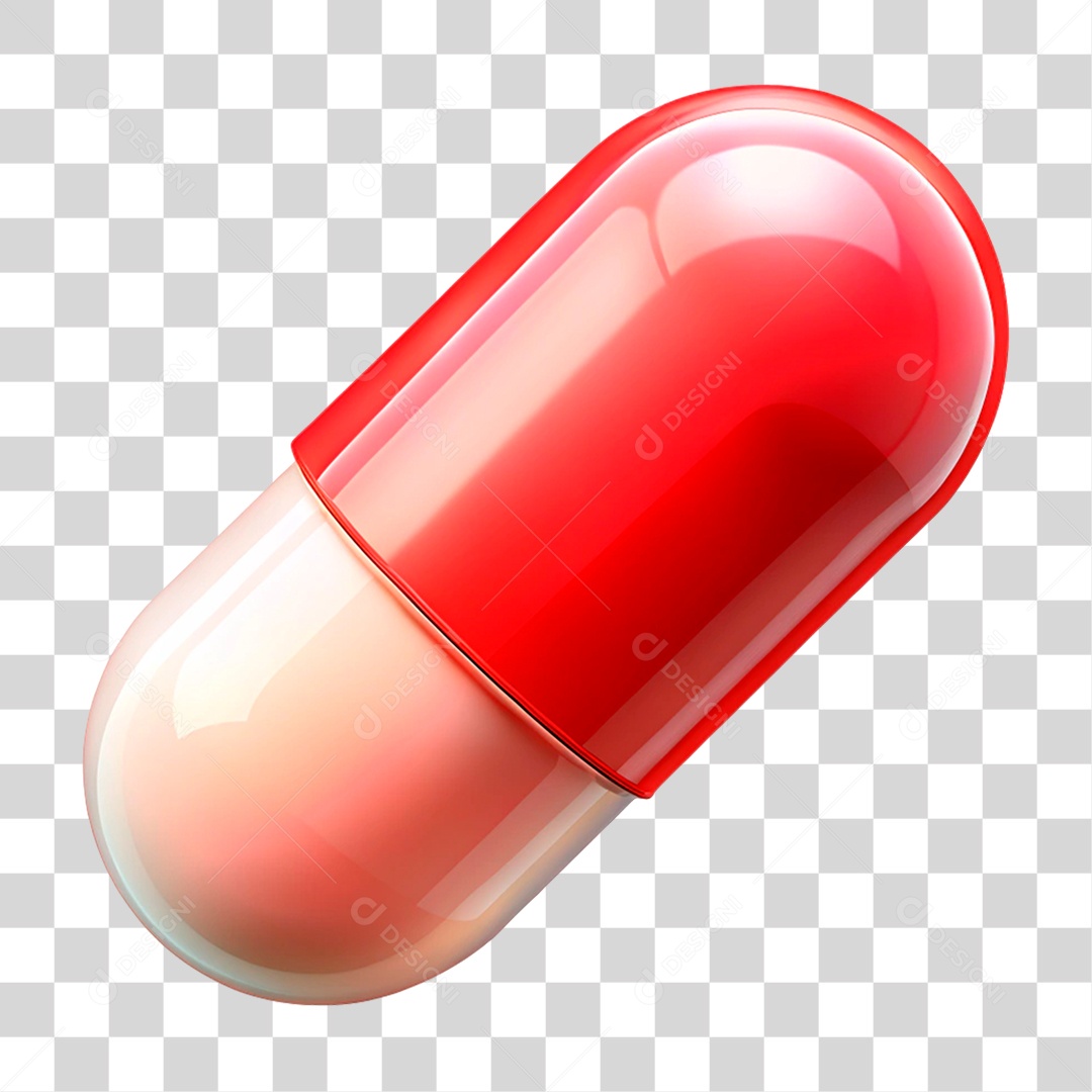 Capsula Remédio PNG Transparente