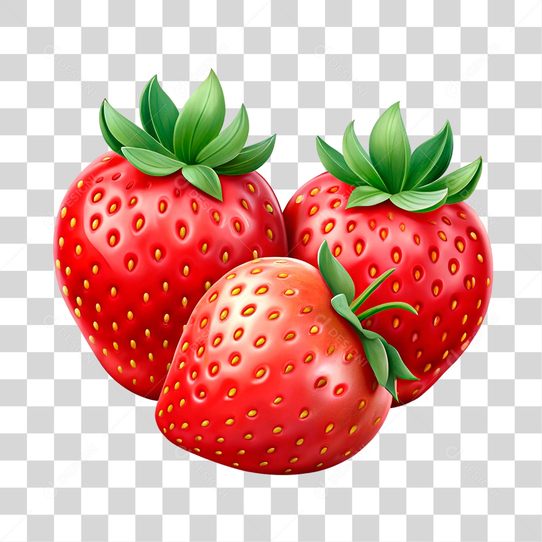 Morango PNG Transparente