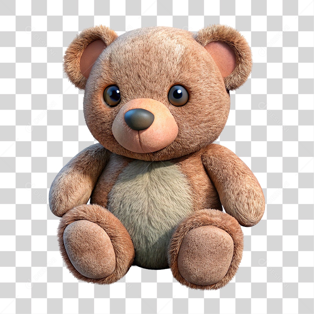 Urso de Pelúcia PNG Transparente
