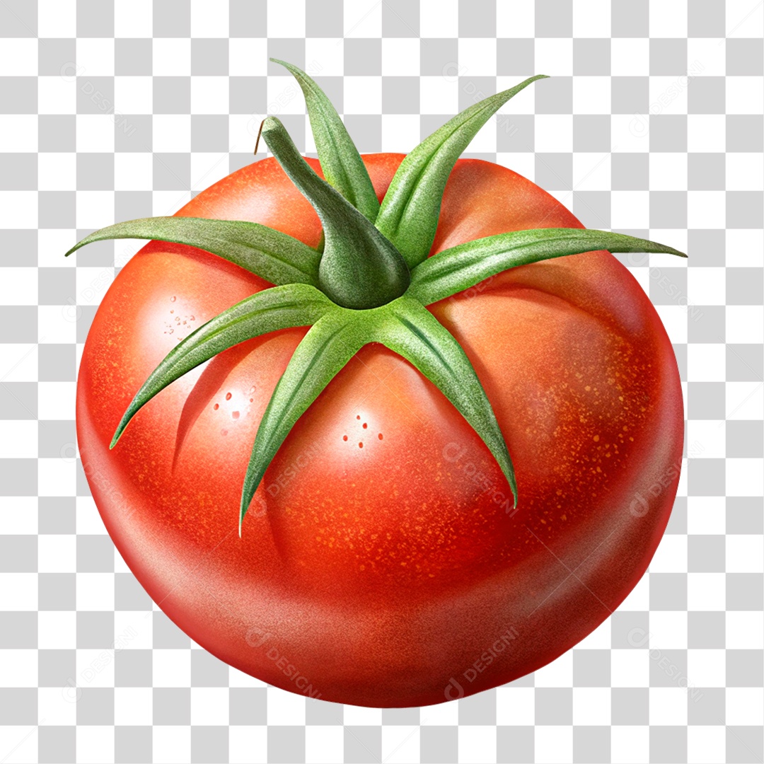 Tomate Maduro PNG Transparente