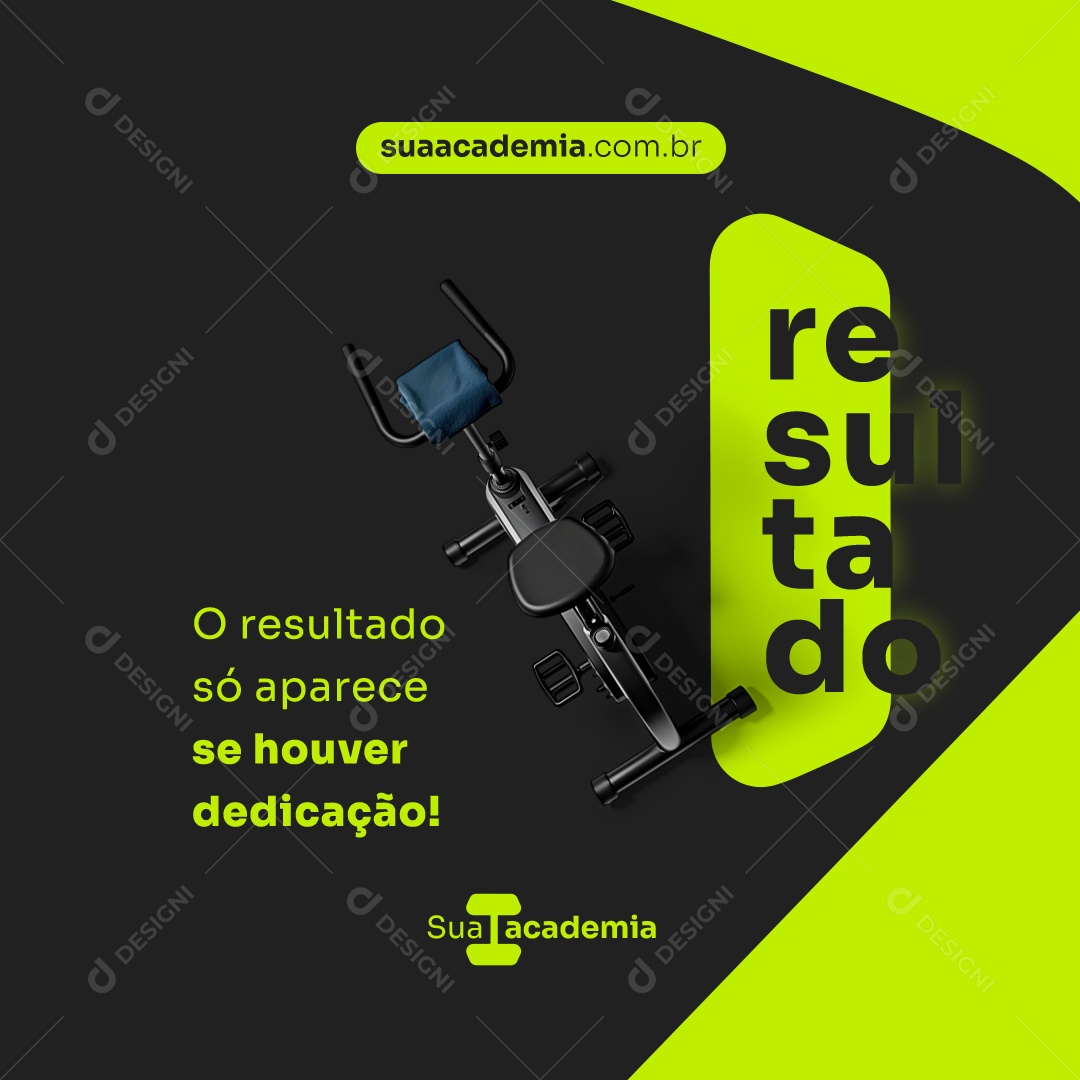 Academy Result Only Appears If There Was Social Dedication Media PSD Editable