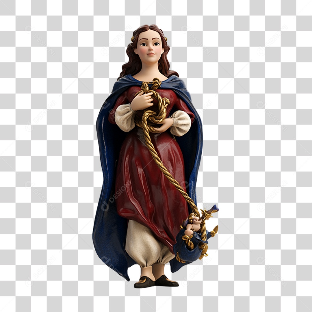 Imagem Semelhante a Nossa Senhora Desatadora de Nós PNG Transparente