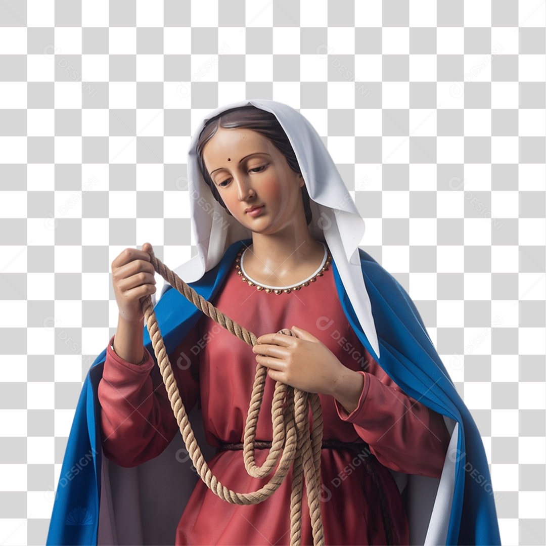 Imagem Semelhante a Nossa Senhora Desatadora de Nós PNG Transparente