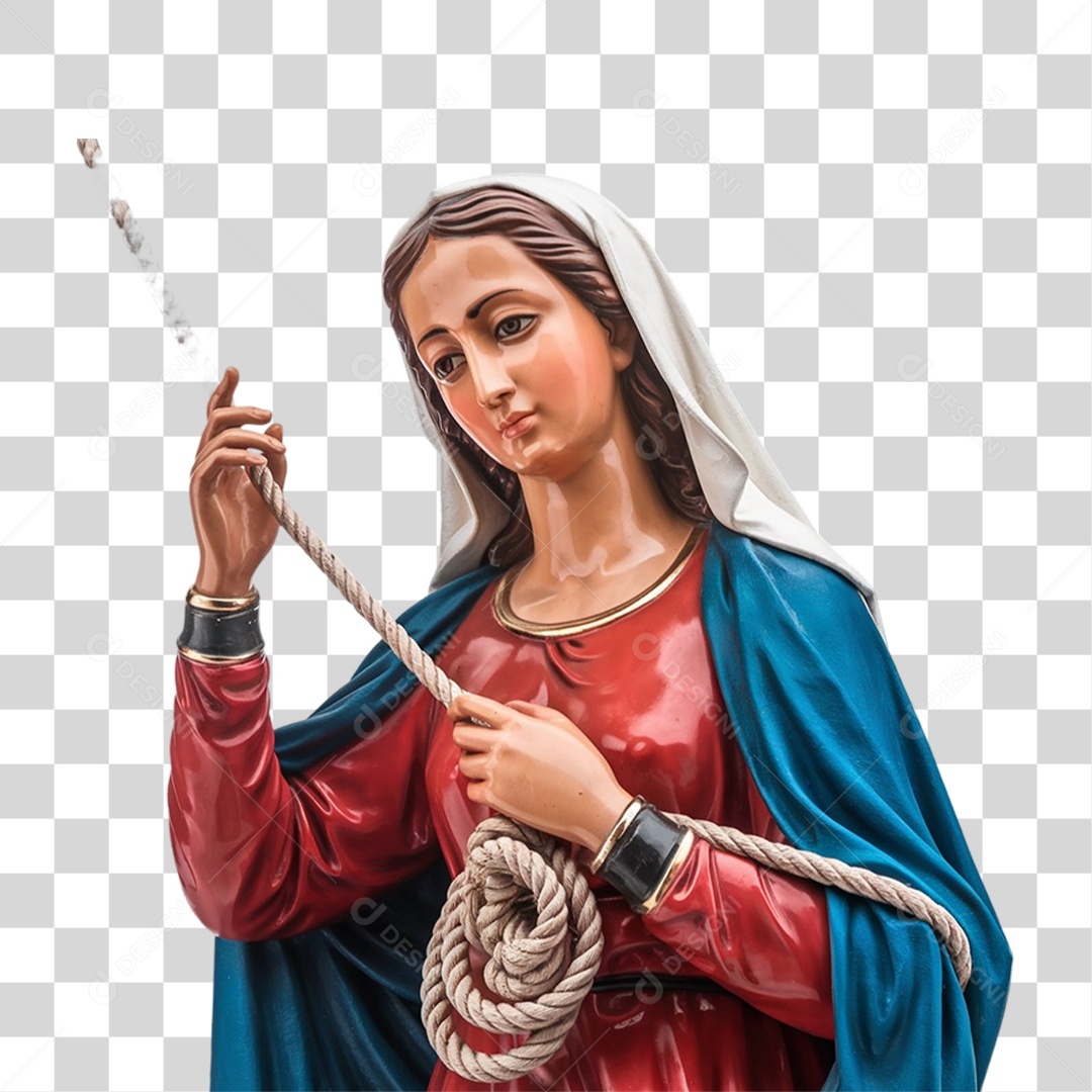 Imagem Semelhante a Nossa Senhora Desatadora de Nós PNG Transparente
