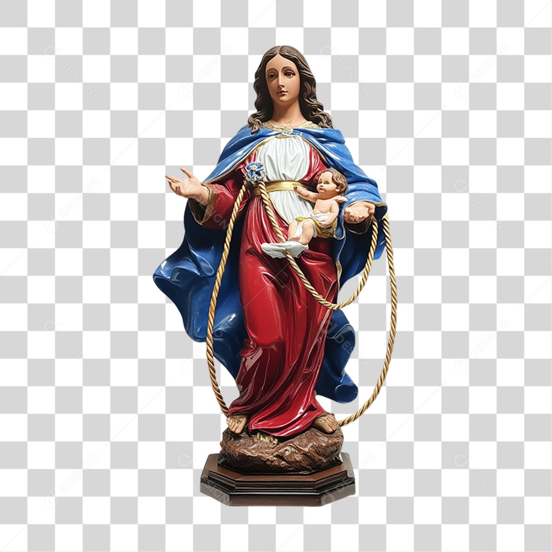 Imagem Semelhante a Nossa Senhora Desatadora de Nós PNG Transparente