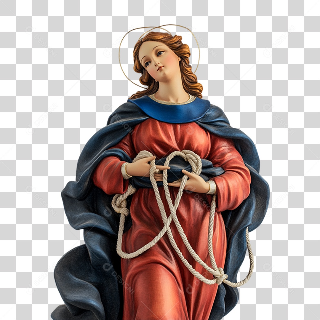 Imagem Semelhante a Nossa Senhora Desatadora de Nós PNG Transparente
