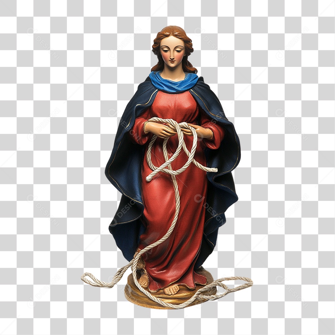 Imagem Semelhante a Nossa Senhora Desatadora de Nós PNG Transparente