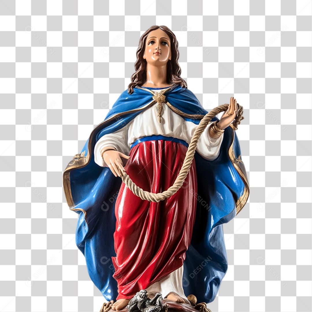 Imagem Semelhante a Nossa Senhora Desatadora de Nós PNG Transparente