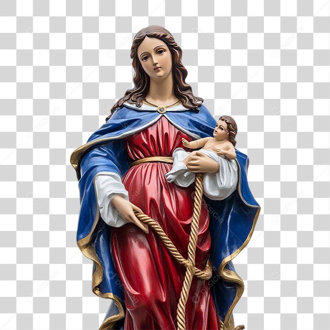 Imagem Semelhante a Nossa Senhora Desatadora de Nós PNG Transparente