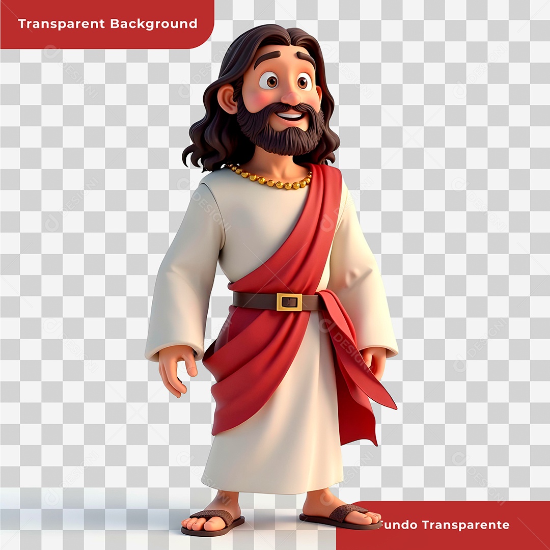 Personagem De Jesus Para Composição PSD