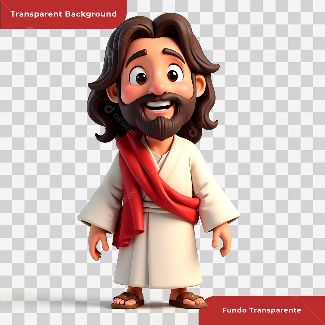 Personagem De Jesus Para Composição PSD