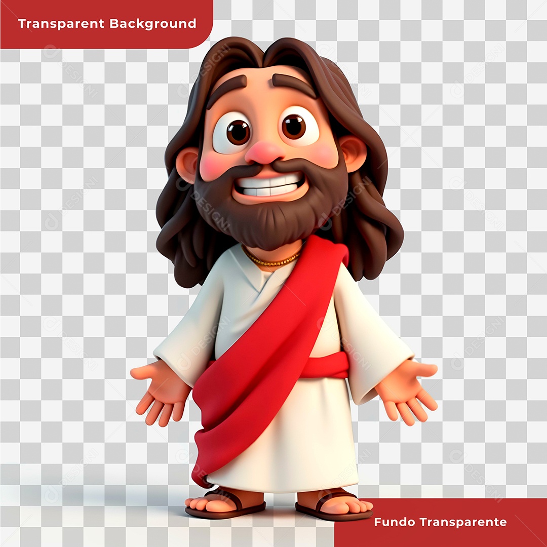 Personagem De Jesus Para Composição PSD